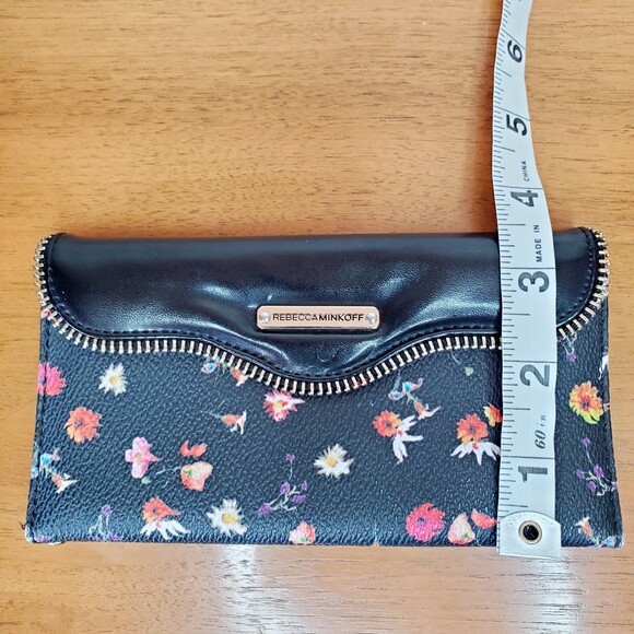 Rebecca Minkoff Case Mate Folio Wristlet Leather Botanical Floral iPhone 6 - Picture 8 of 8